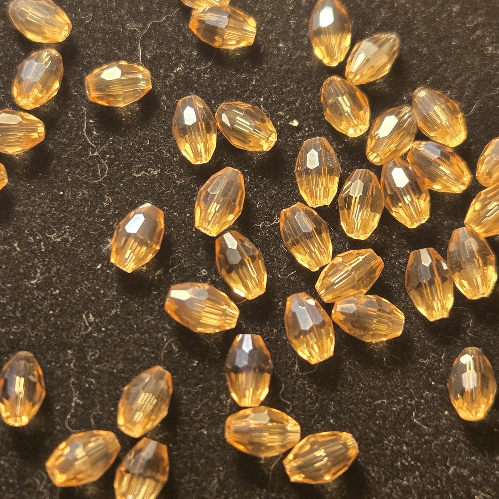 Elegant Gold Austrian Beads